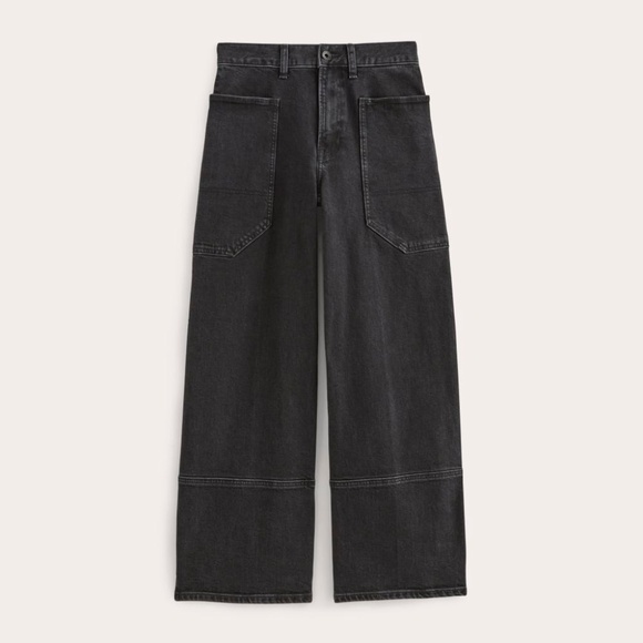 Everlane Women's Way-High® Gardener Jean in Coal, Size 33, Cotton - Picture 2 of 5